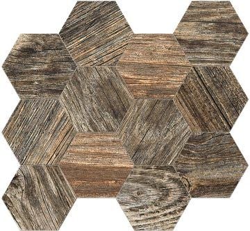 Time Stonewash Hexagon 4" - Faiola Tile