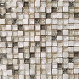 Earth Tone Crackle Glass Mix - FAOQ-1 - Faiola Tile