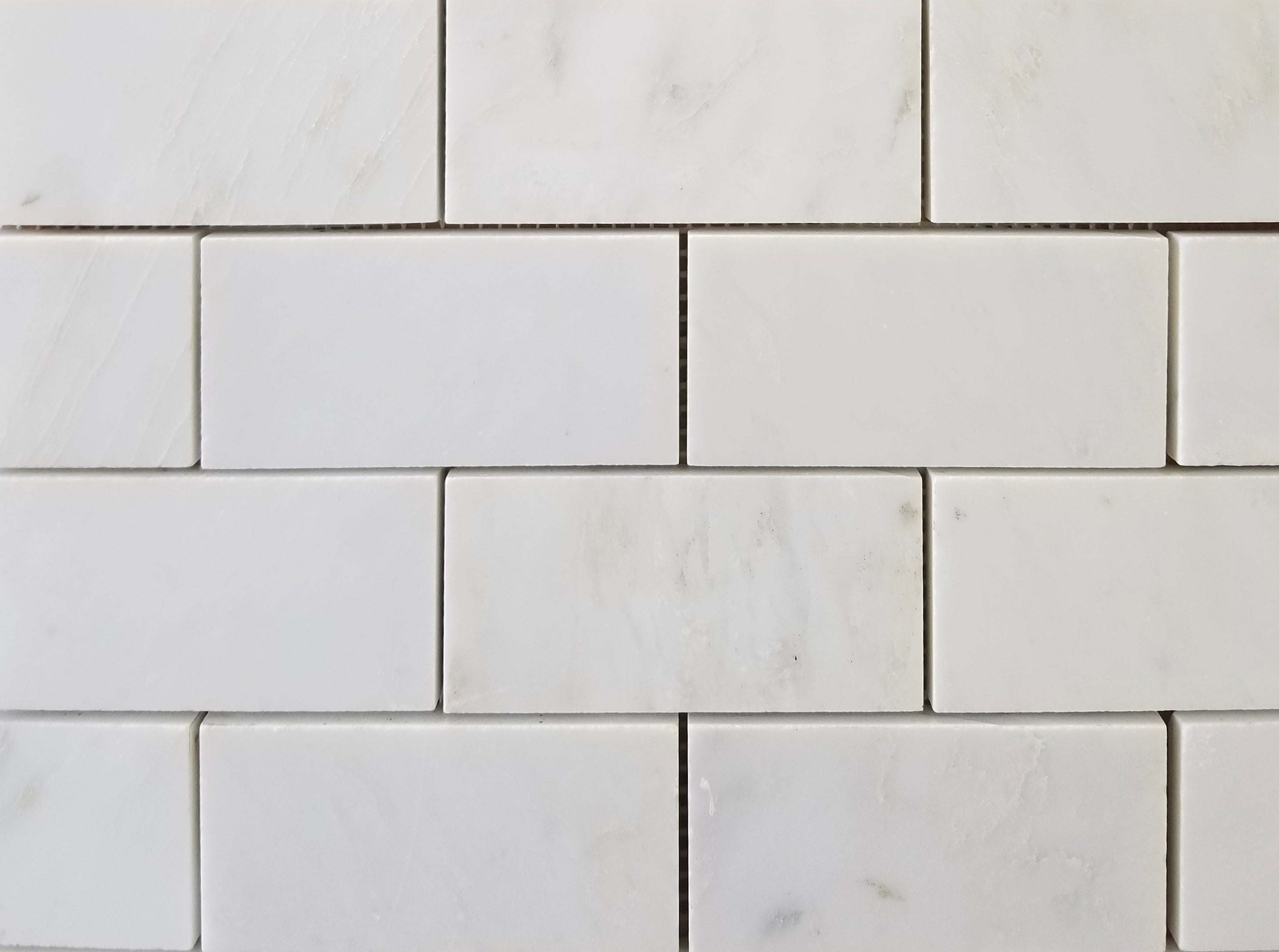 Oriental White Marble Mosaic - Hexagon, Brick, Random Strip - Faiola Tile