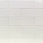 4x12 White Subway Tile - Faiola Tile