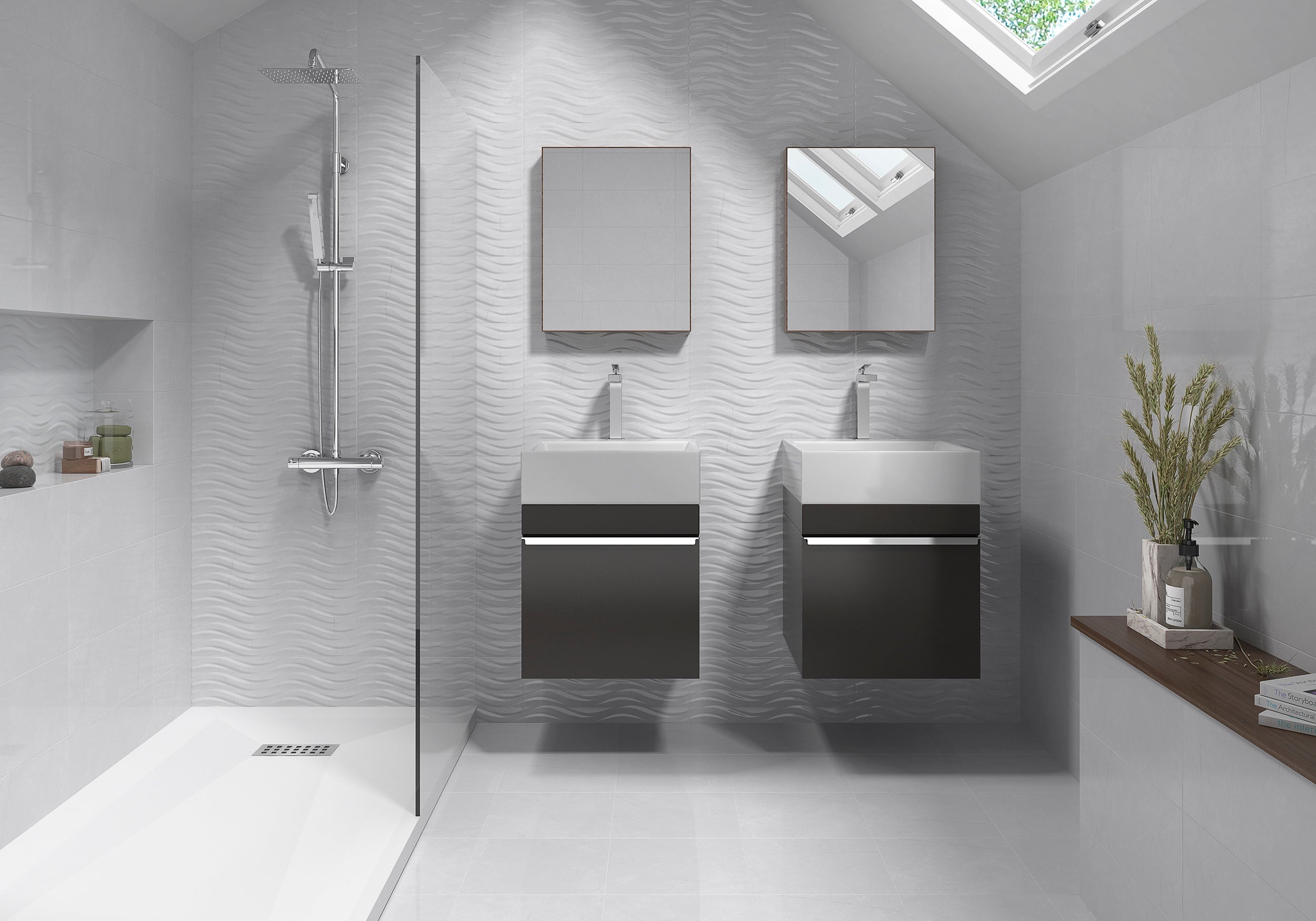 Buckingham Azul 13"x13" - Faiola Tile