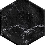 Dorset Black 8"x10" Hexagon