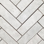 Glacier White Herringbone - Faiola Tile
