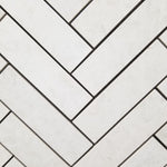 Glacier White Herringbone - Faiola Tile