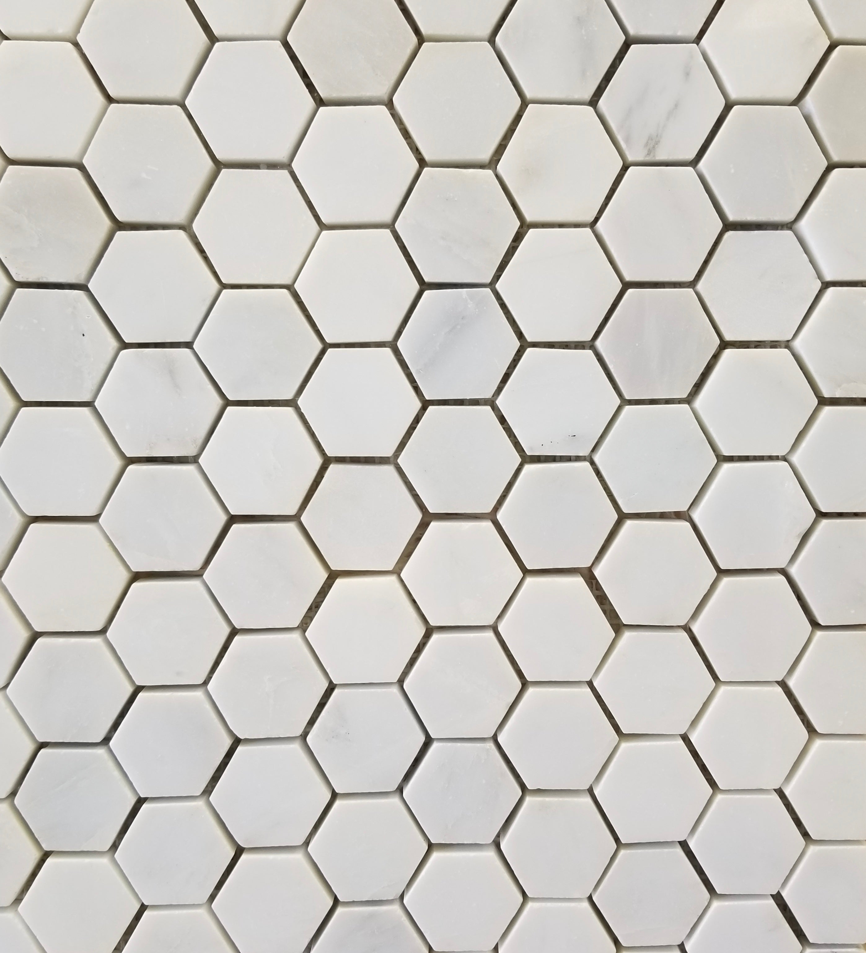 Oriental White Marble Mosaic - Hexagon, Brick, Random Strip - Faiola Tile