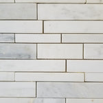 Oriental White Marble Mosaic - Hexagon, Brick, Random Strip - Faiola Tile